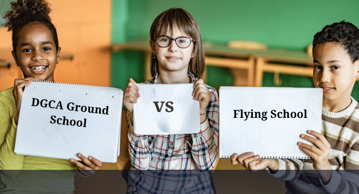 DGCA Ground School vs Flying School