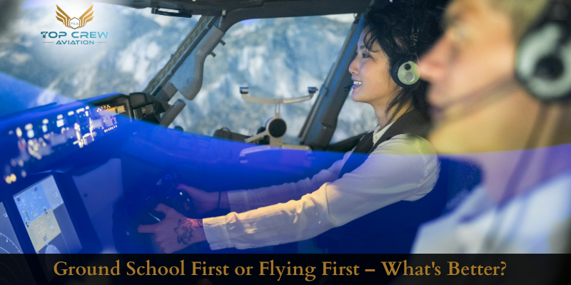Ground School First or Flying First