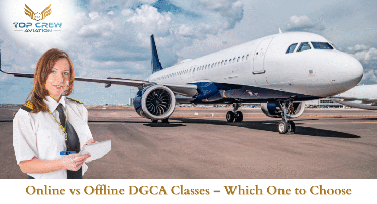 Online vs Offline DGCA Classes