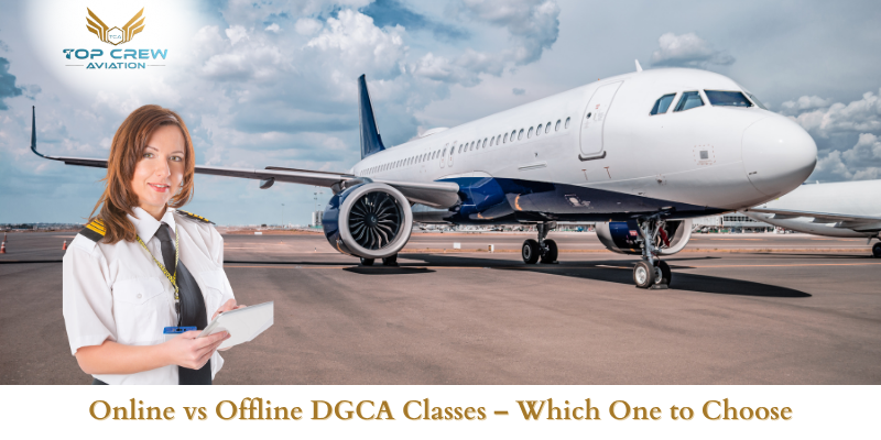 Online vs Offline DGCA Classes